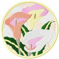 Floral Embroidery Design 6